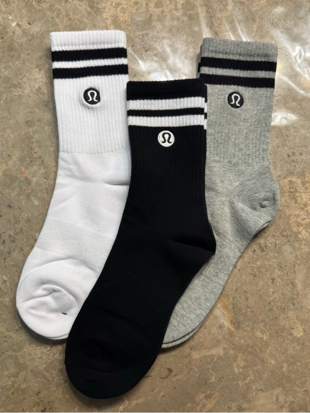 New Women’s Lululemon Athletica Socks 
3 pairs 
Fits sizes 6-11